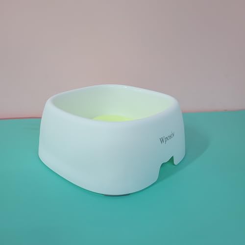 Wposiv Pet Water Bowls Spill-Proof Floating Pet Water Bowl - Splash-Proof Design, Keeps Chins Dry, Suitable for Cats and Dogs