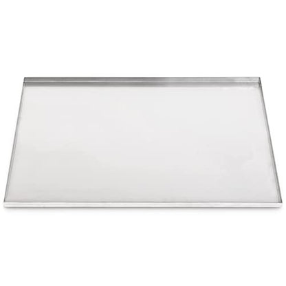 Pinnacle Systems 29.5" x 19.75" Metal Replacement Dog Crate Pan Chew Proof Crack Proof Pet Kennel Tray Central Dog Training Crate Pan Pet Supplies, Galvanized, 1" H - color: Galvanized, size: 29.5" x 19.75"