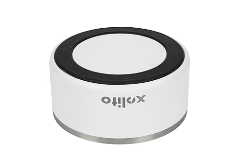 Xolito Pets Stainless Steel Dog Bowl 64 oz - Non-Slip Insulated Water Bowl for Large Dogs - Heavy Duty Double Wall Metal Feeder for Food & Water, Dishwasher Safe (White) - color: White