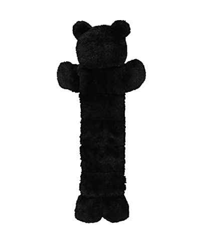 Lazy One Bear Squeaky Dog Toy, Soft Crinkle Toy for Dogs, Durable Fabric for Small, Medium, and Large Breeds - color: Bear Dog Toy