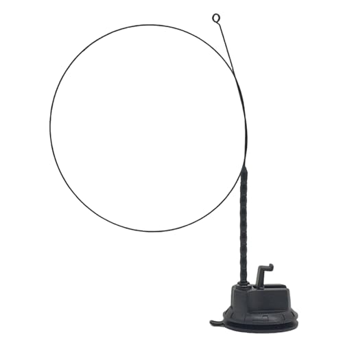 Suction Cup Cat Toy 35in Flexible Steel Cat Wand with Stand & DIY Refill Head 2-in-1 Hands-Free & Handheld Fun Teaser Toy for Indoor Home, Teaser