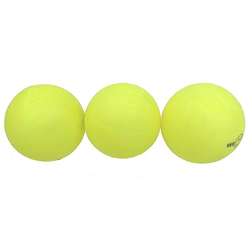 Spike Replacement Balls, Roundnet Game Extra Balls, Glow in The Dark Ball, Lawn Beach Water Pool, Yard Pong Bucket Toss Game Ball - Play at Night, Light Up for 20-30 Minutes - style: 3x Glow Balls