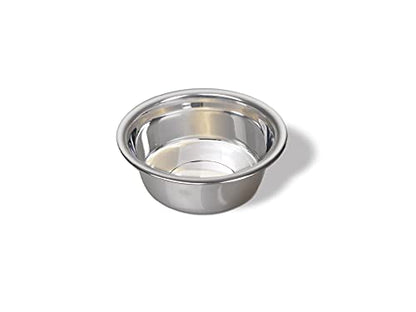 Van Ness Pets Small Lightweight Stainless Steel Dog Bowl, 16 OZ Food And Water Dish - size: 16 oz