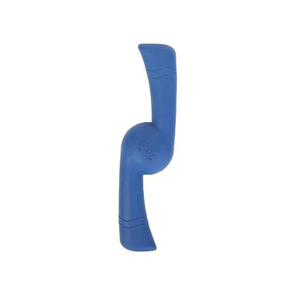 Only Natural Pet Rubber Bond Building Fetch Tug Dog Toy - Stick Floating Small Puppy Teach Durable Throw Launcher Flying Frisbee Boomerang Tough Aggressive Puller Chewers - Fling & Fetch/Dark Blue - color: Dark Blue