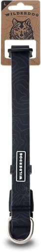 Wilderdog Waterproof Dog Collar - Repels Water & Dirt - Small 11"-15" - Black - color: Black, size: Small