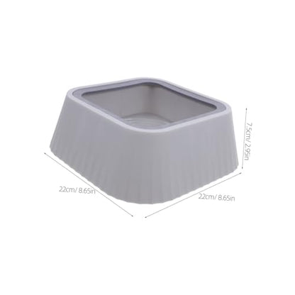 Floating No Spill Water Bowl for Pets Tip Design Slow Feeder Cat and Dog Water Dispenser Large Capacity Outdoor Splash Proof and Easy to Use
