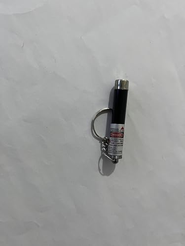 6 PCS Cat Toys Laser Pointer Mini Keychain Laser Pointer LED Flashlight Dog Laser Toy Pet Remote Control Laser (6 Pcs Pack A)
