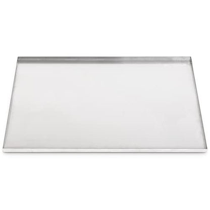 Pinnacle Systems (Galvanized, 47.25" L X 29.25" W X 1" Frisco Metal Replacement Crate Tray for Heavy Duty Single and Double Door Dog Crate Chew Proof Crack Proof Multipurpose Tray - size: 47.25" L X 29.25" W X 1"