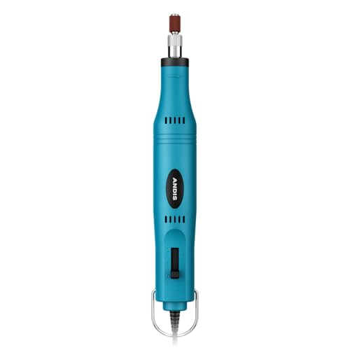 Andis 66820 EasyClip 2-Speed Pet Nail Grinder, Blue - color: Blue, style: New Nail Grinder
