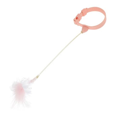 Interactive Cat Teaser Wand with Plush and for Kitten Exercise and Hunting Instinct Stimulation