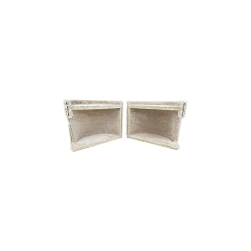 Cat Tree Perch for Large Cats - Durable Cat Play Tower Brown - color: Brown