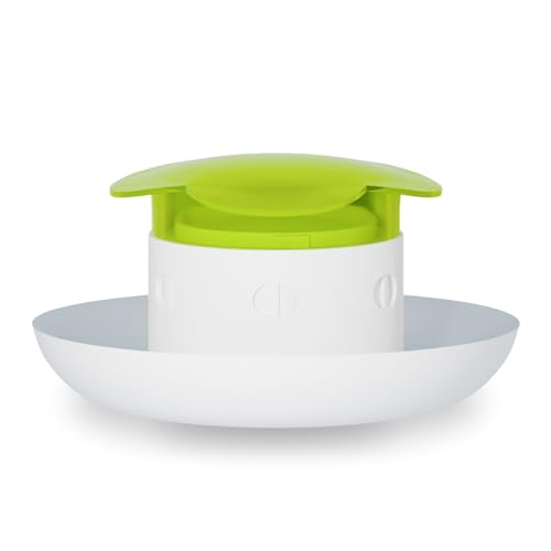 Dog Slow Feeder Bowl – Interactive Puzzle Feeder for Dogs – Fun Eating Game to Slow Down Fast Eaters – Non-Slip Design – Food & Water Bowl for Small, Medium & Large Dogs – Green