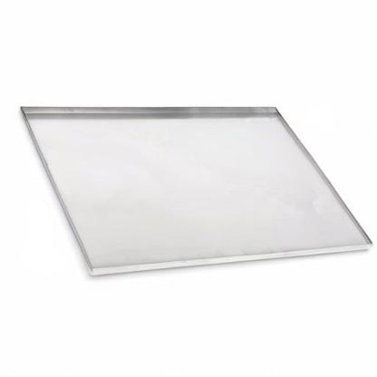 Pinnacle Systems 34.5" x 23.5" Metal Replacement Dog Crate Pan Chew Proof Crack Proof Pet Kennel Tray Central Dog Training Crate Pan Pet Supplies, Galvanized, 1" H - color: Galvanized, size: 34.5"L x 23.5"W x 1.8"H