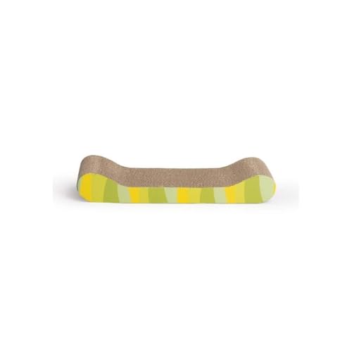 Catit Style Scratcher with Catnip - Jungle-Stripe Lounge - style: Lounge