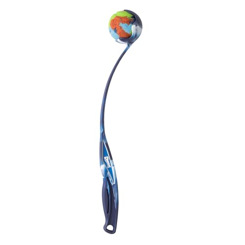 Chuckit! EcoFetch Dog Ball Launcher - 18" with Medium (2.5") Dog Fetch Ball Thrower, for Dogs 20-60 Pounds, Made in USA - style: EcoFetch