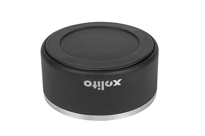Xolito Pets Stainless Steel Dog Bowl 64 oz - Non-Slip Insulated Water Bowl for Large Dogs - Heavy Duty Double Wall Metal Feeder for Food & Water, Dishwasher Safe (Black) - color: Black