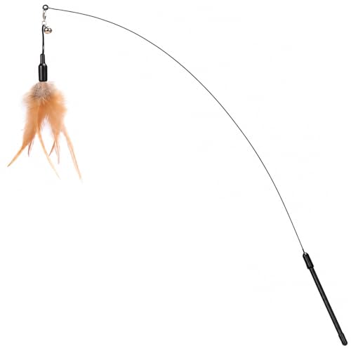 PawPick Cat Toys for Indoor Cats (Pearl White) - color: Pearl White
