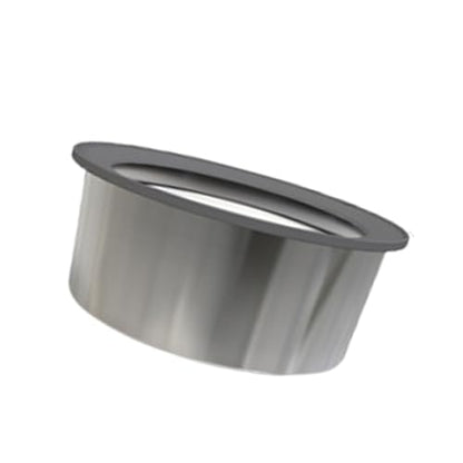 Stainless Steel Dog Bowl Spill-Proof Anti-Slip Base Large Breeds 1.6L / 2L / 3L Dishwasher Safe Elevated Dog Bowls - color: 1.6L