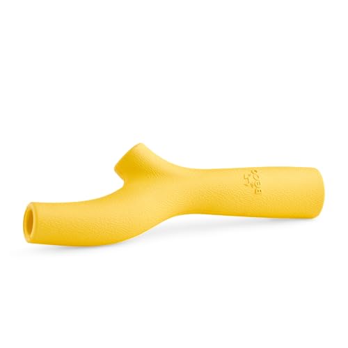 Beco Dog Toy - Natural Rubber Super Stick, Fetch Chew Toy for Dogs - Yellow - color: Yellow