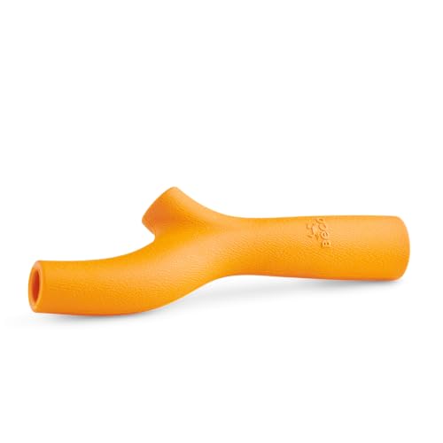 Beco Dog Toy - Natural Rubber Super Stick, Fetch Chew Toy for Dogs - Orange - color: Orange