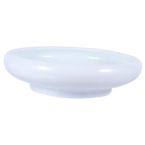 Happyyami Ceramic Cat Food Bowl with Non-Slip Base Prevents Whisker Fatigue Easy to Pet Feeder for Cats and Dogs for Water Dry Wet Food