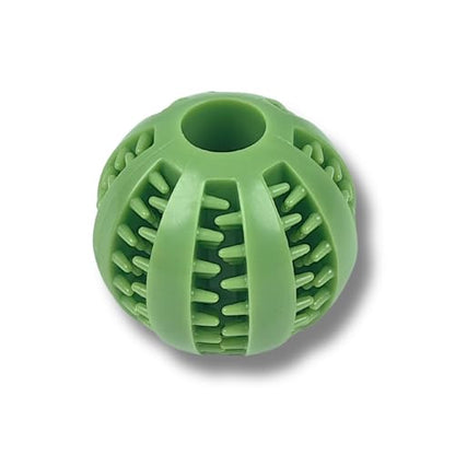Interactive Dog Ball Toy, Treat Dispensing Puzzle, Slow Feeder for Dogs (Green) - color: Green