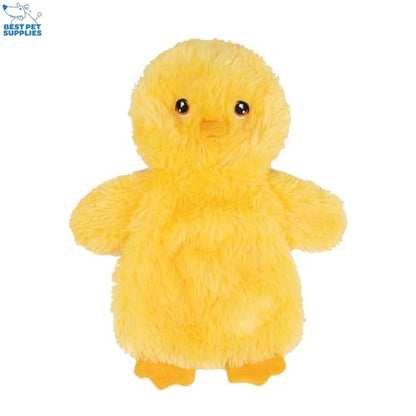 Best Pet Supplies Interactive Squeaky Dog Chew Toy, Ideal Dog Toys for Chewers, Small, Medium & Large Dogs, and Fetch Lovers - Crinkle Chicken (Yellow, Pink, Blue), Large - color: Crinkle Chicken (Yellow, Pink, Blue), size: Large