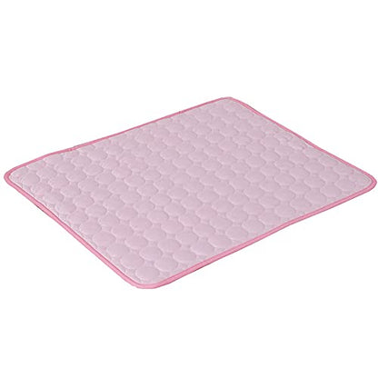 1pcs Dog Bed Cover Pet Blanket for Furniture Bed Couch Sofa Reversible, Breathable, Washable Pet Blankets, Dog Cooling Mat, Pink, 70 * 55cm - color: Pink, size: 70*55cm
