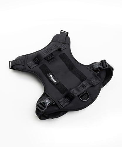 2026 New Edition, Fei & Eve MagEase Dog Harness - Instant Magnetic Buckle | 3-Point No-Pull Control | Heavy-Duty 900D Nylon | Dual Safety Handles | Breathable Mesh | Adjustable Fit | X-Large,Black - color: Black, size: XL
