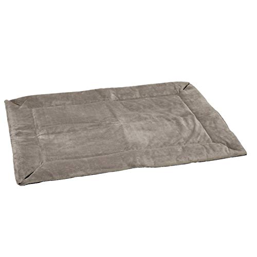 K&H Pet Products Self-Warming Dog Crate Pad, Small Self Heated Dog & Cat Bed Mat, Portable, Machine Washable, No Electric Needed, Adjustable Fit, Non-Slip Bottom - Small 25 X 20in Gray - color: Gray, size: Small (20 in x 25 in)