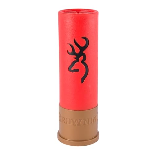Browning Pet Training Tools, Durable Dog Toys for Tug and Fetch, Rubber Duck Rope, Shot Shell Red Squeaker Toy, One Size - color: Shot Shell Red Squeaker Toy