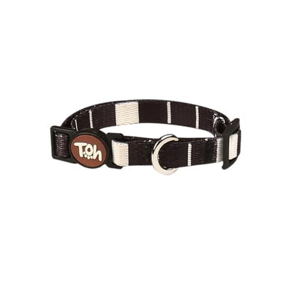 Breakaway Cat Collar – Stylish & Safe Adjustable Kitten Collar Breakaway – Cute Cat Collar for Kittens & Cats – Soft Pet Collar for Girls & Boys – Cat Accessories (Eclipse) - color: Eclipse