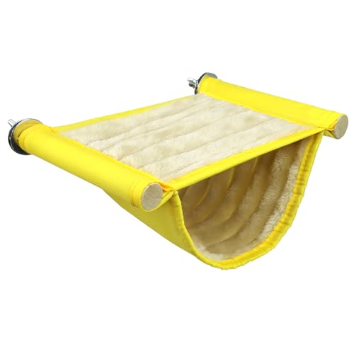Winter Warm Bird Nest Bed, Parrot Hanging Nest, Cage Hammock, Snuggle Hut for Parakeet Budgies Cockatiels Lovebird Cockatoo Finch Hamster Chinchilla