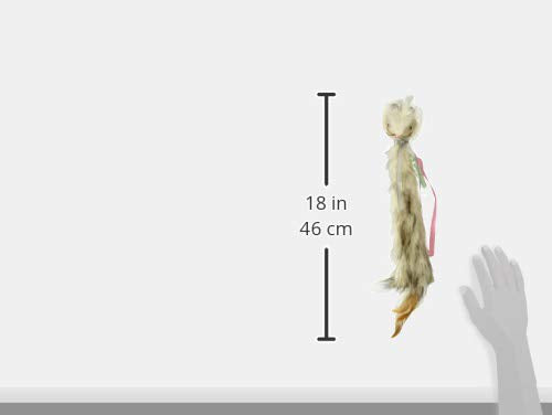 SmartyKat Chitter Critter Squirrel Electronic Sound Plush Kicker Cat Toy, Battery Powered - Gray, One Size - size: One Size, style: Chitter Critter