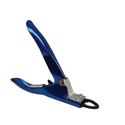 Resco USA-Made Dog Nail Clippers - Professional Guillotine Trimmer for Clean Cuts - Candy Color Series - Replacement Blade System - Fits All Breed Sizes - color: Candy Blue, size: Small/Medium