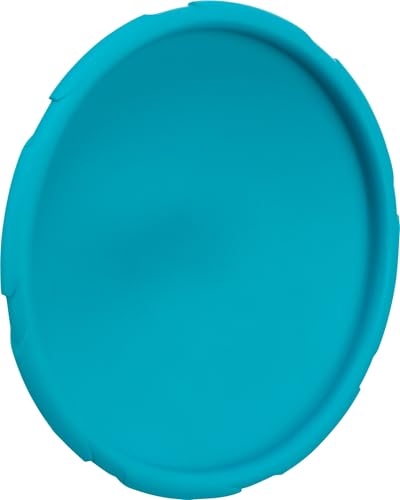 Trixie Dog Disc Dog Toy Made of Natural gimmi - bite-Resistant - Splinter-Free - Low Risk of Injury - ø 18 cm - Blue - 33501 - size: 18cm