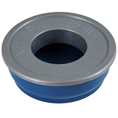 Petmate No Spill Bowl,Blue
