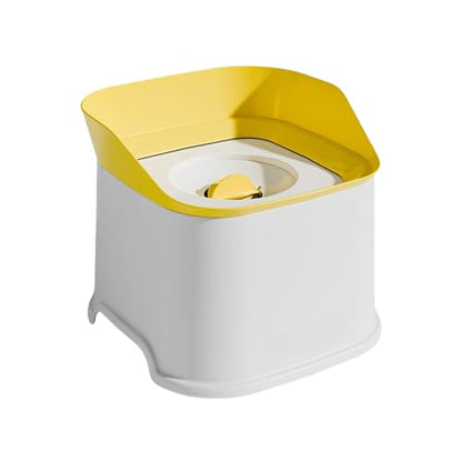 Spill-Resistant Pet Dog Bowl Spill Anti Slip Base Large Breeds Easy to 1L/2L Large Capacity Water Dispenser