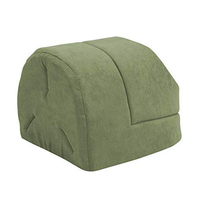 4 in 1 Self Warming Burrow Cat Bed, Pet Hideway Sleeping Cuddle Cave (Sage Green-2) - color: Sage Green-2