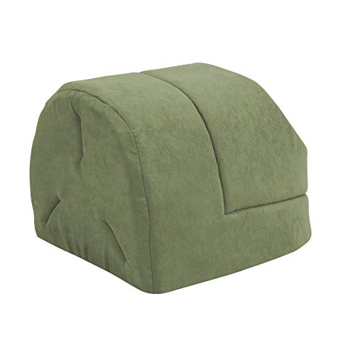 4 in 1 Self Warming Burrow Cat Bed, Pet Hideway Sleeping Cuddle Cave (Sage Green-2) - color: Sage Green-2