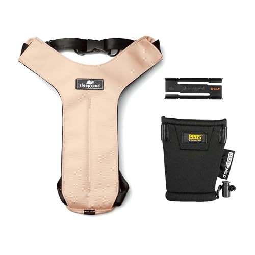 Clickit Sport Plus - Crash-Tested and Safety Certified Car Seat Belt Harness for Dogs (Small, First Blush) - color: First Blush, size: Small