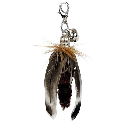 TTcat Cat Feather Toys, 3 Pcs Mini Insects Refills, Cat Toys Replacement Feathers for Cat Kitten Wand. - color: 3Pcs (Mini Insects)