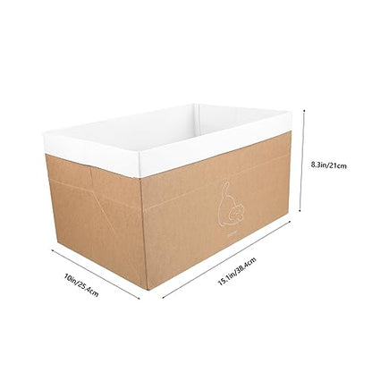 Yardwe 1set Comfortable Multi-Function Cat House Breathable Cat Scratching Board Nest for Indoor Use Easy Assembly Pet Nest Detachable Design for Secure Resting Space