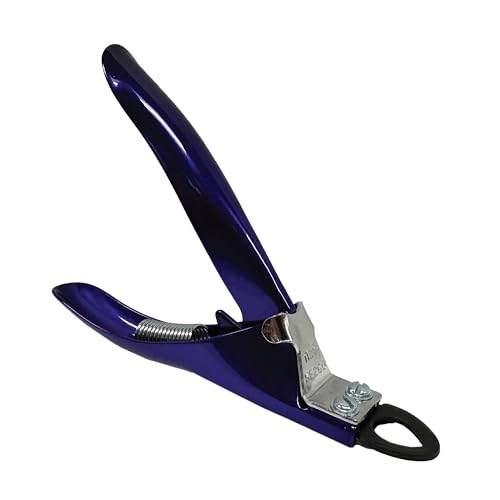 Resco USA-Made Dog Nail Clippers - Professional Guillotine Trimmer for Clean Cuts - Candy Color Series - Replacement Blade System - Fits All Breed Sizes - color: Candy Purple, size: Small/Medium