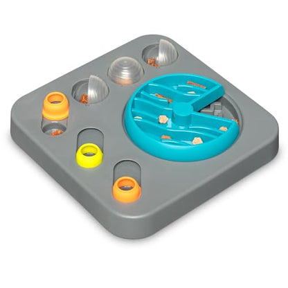 Messy Mutts Flip'n Slide Puzzler, Medium, 12.5" x 12.5", Grey - size: Medium