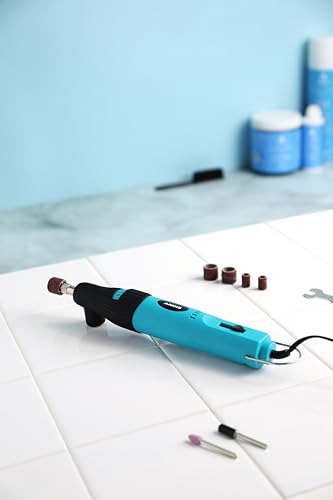 Andis 66820 EasyClip 2-Speed Pet Nail Grinder, Blue - color: Blue, style: New Nail Grinder