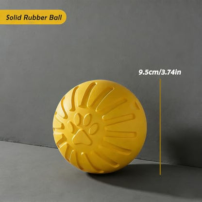 Dog Toy Balls Fetch Ball - Durable Indestructible Floating Bouncy Foam Balls, Tough Chew Toys for Medium Large Dogs Play, Fetch & Training