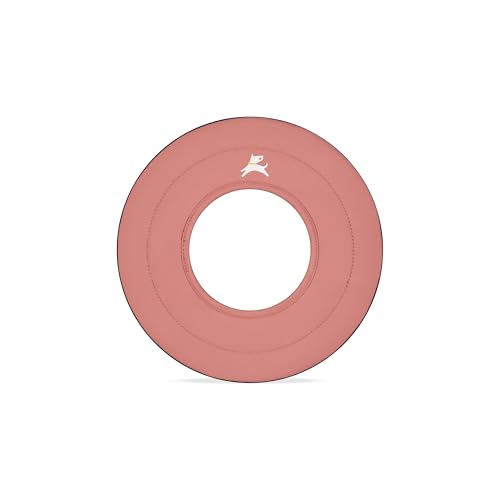 OllyDog Mini Super Flyer, Floating Dog Disc for Water Play – Soft Durable Dog Fetch Toy, Eco-Friendly Recycled Material, Gentle on Teeth, Lightweight Flying Disc for Medium, Small Dogs (Desert, 9") - color: Desert, size: 9 Inches