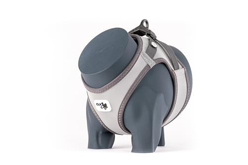 Glow curli Clasp Vest Harness Reflective Gray M