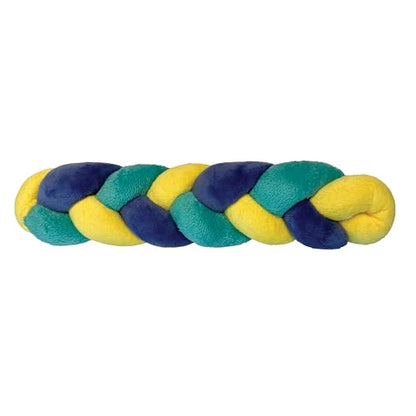 FOUFIT Hide and Seek Knotted Snuffle Stick, Large, Yellow, 9-12 inches Height - size: Large
